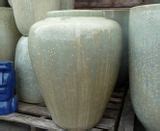 Large Glacier White Glazed Siam Jar Pot | Woodside Garden Centre | Pots to Inspire