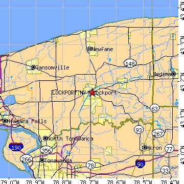 Lockport, New York (NY) ~ population data, races, housing & economy