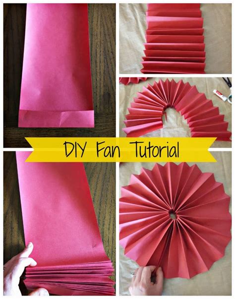 43 Top Pictures How To Make Paper Fan Decorations : Tissue Paper Fans Decorations Paper Flowers ...