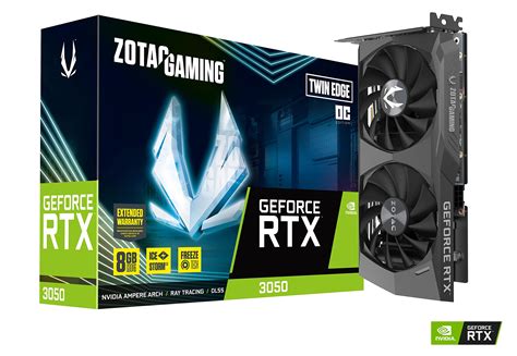 Buy ZOTAC Gaming GeForce RTX 3050 Twin Edge OC 8GB GDDR6 128-bit 14 ...