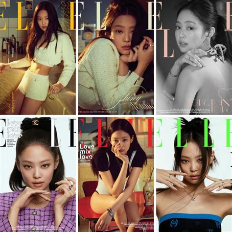 Blackpink Jennie on Elle Magazine Cover