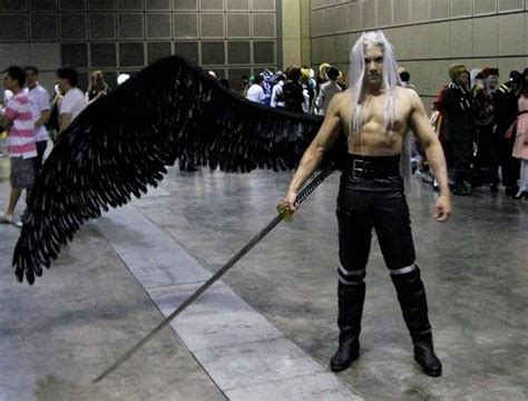 On Your Knees, I Want You To Beg for this Sephiroth Cosplay