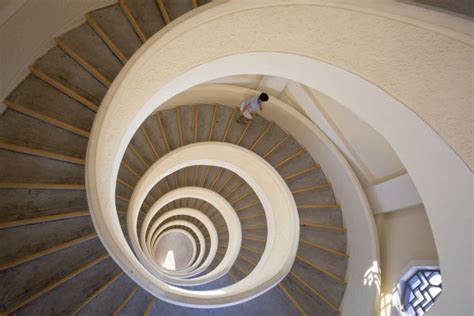 Free Images : architecture, structure, white, round, spiral, interior, building, step, staircase ...