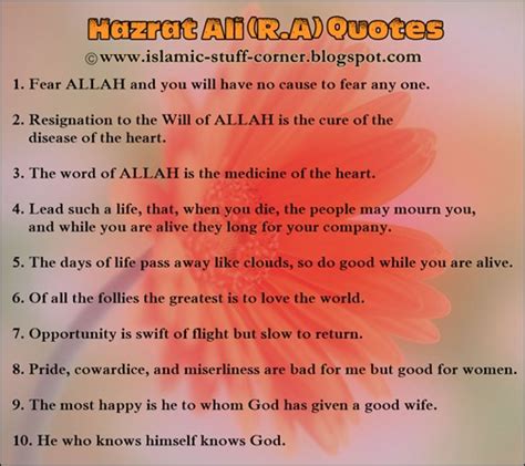 Beautiful Golden Quotes of Hazrat Ali in English | Free Islamic Stuff ...