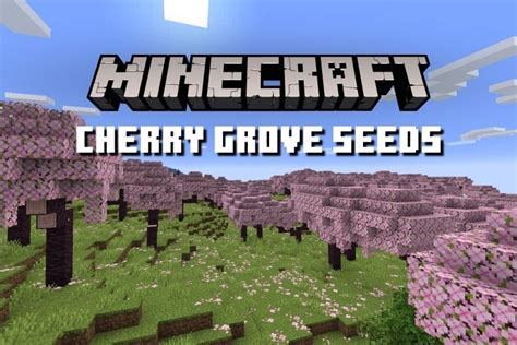 22 Best Minecraft Cherry Grove Seeds (Jan 2024)