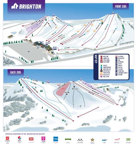 Mount Brighton Ski Trail Map Free Download