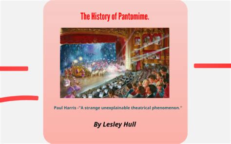 The History of Pantomime. by on Prezi