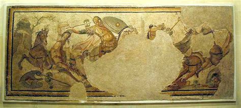 Antioch, Mosaic of an Amazonomachy - Livius