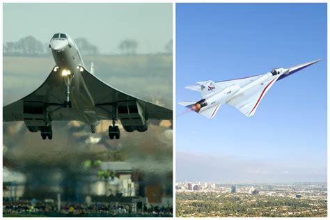 How NASA's Experimental New Supersonic Plane Compares to Concordes ...