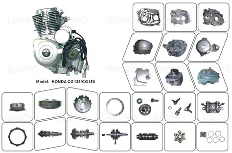 China Motorcycle Spare Parts for Honda Cg125 - China Honda Cg125 ...