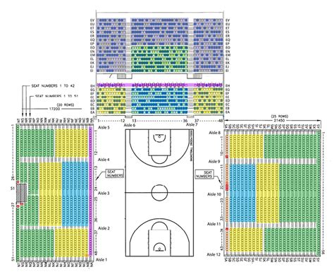 Sunshine Coast Stadium Seating Map