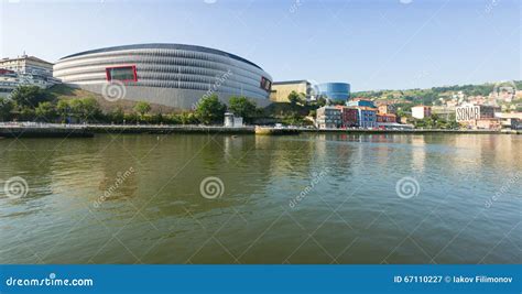 View of San Mames Stadium - Athletic Bilbao FC Stadium Editorial Photography - Image of club ...