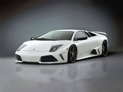 White Lamborghini Murcielago Wallpaper - HD Car Wallpapers #1827