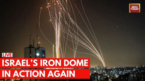 Iron Dome In Action: Iron Dome Shoots Down Missiles Fired By Hamas | Israel Hamas War Updates ...