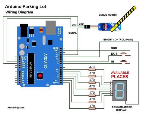 Arduino Servo Wiring Diagram