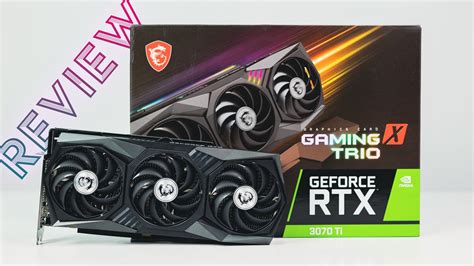 サイズ MSI GeForce RTX 3070 Ti GAMING X TRIO 8Gの トリプルフ