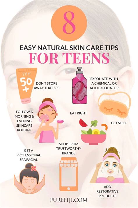 Back to School: 8 Easy Natural Skin Care Tips for Teens | Skin care ...