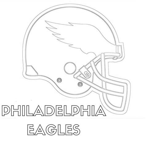 Top 10 Free Printable Philadelphia Eagles Coloring Pages