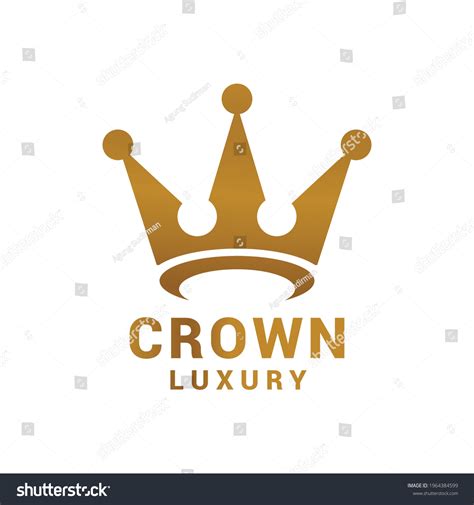 Crown Luxury Logo Icon Vector Template Stock Vector (Royalty Free ...