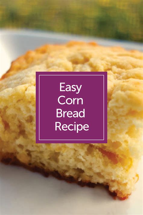 Bladder-friendly cornbread? Yes, please. This easy cornbread recipe has just 4 simple ...