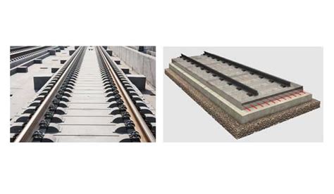 Ballasted Track And Non-Ballasted Track | Railway Track Comparison