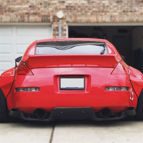 EPR-INT. 350z RB Style Rear Spoiler Carbon Fiber - USA WAREHOUSE