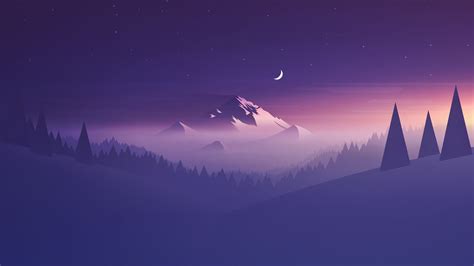 Mountain Minimalist Wallpapers - Wallpaper Cave