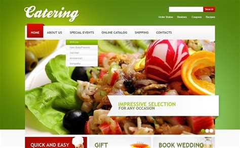 Catering Website Template