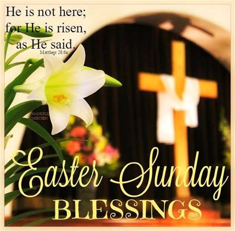 Easter Sunday Blessings Quote Pictures, Photos, and Images for Facebook, Tumblr, Pinterest, and ...