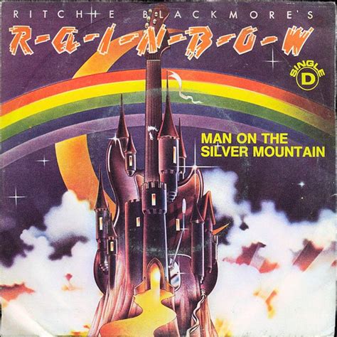 Ritchie Blackmore's Rainbow – Man On The Silver Mountain (1975, Vinyl ...