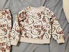 Hello Kitty Toddler Sweat Outfit 2 Piece Set Size 18 Months | eBay