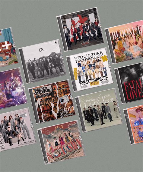 2020 kpop albums redesigned as jewel case cd's :: Behance