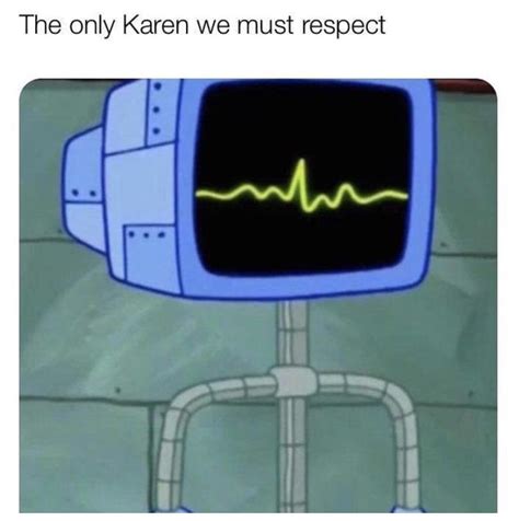 The Only Respectable Karen : r/BikiniBottomTwitter