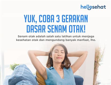 Senam Otak untuk Meningkatkan Fokus - HelloSehat