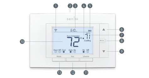 Emerson ST55 SENSI SMART THERMOSTAT Operating Manual - thermostat.guide