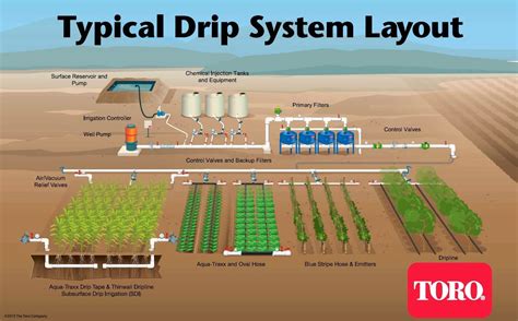 Garden Drip Irrigation System Design