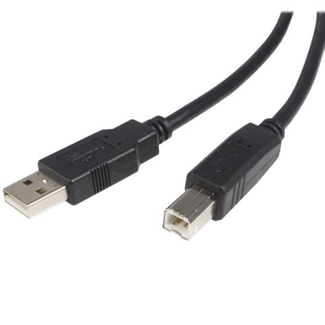 Buy StarTech.com 6 ft USB 2.0 Certified A to B Cable - M/M - 2m USB A to B Cable Online at ...