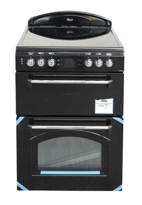 Electric Cooker Leisure Mini Range Ceramic Double Oven Black #2027 | eBay