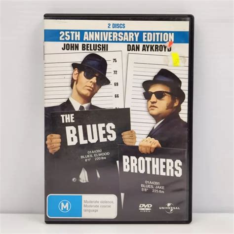 THE BLUES BROTHERS DVD Movie 1980 John Belushi Dan Aykroyd Comedy ...