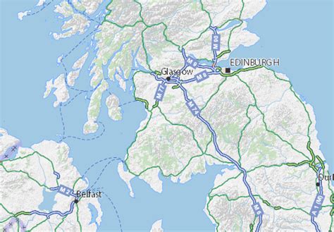 MICHELIN East Ayrshire map - ViaMichelin