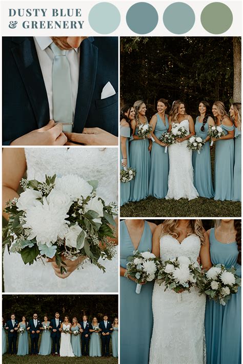Elegant Dusty Blue and Sage Green Wedding Inspiration