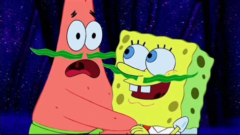 all u need to be a man..... a cool seaweed mustache Spongebob Quotes ...