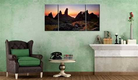 Old Man of Storr Sunrise - Canvas Print | Dave Massey Lake District Photography