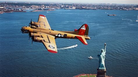 🥇 Statue of liberty b-17 flying fortress b17 wallpaper | (5634)
