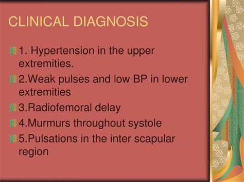 PPT - COARCTATION OF AORTA PowerPoint Presentation, free download - ID:1484802