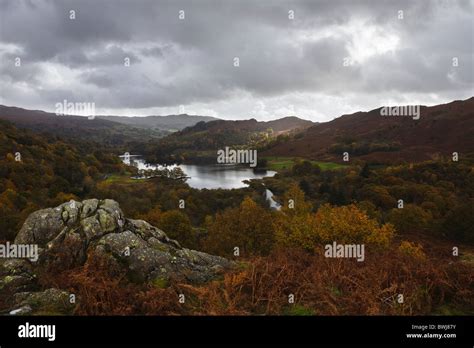 Rydal Water from White Moss Common, Lake District National Park ...