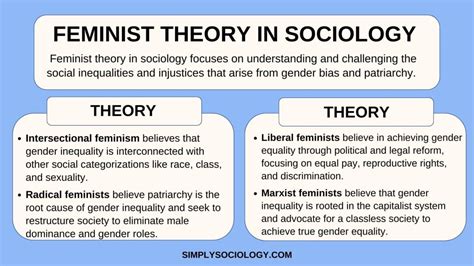 Feminist Theory in Sociology: Deinition, Types & Principles