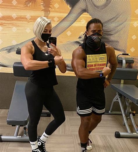 Rhea Ripley & Demetri Jackson | Muscle fitness, Jackson, Couples