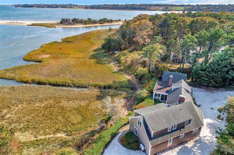 Aerial view of back side of property