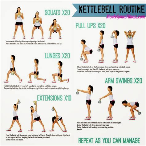 Kettle Bell routine for full body workout #kettlebell #fitness #workout #workoutathome Circuit ...